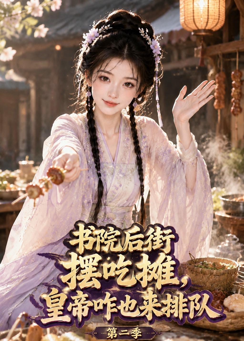 书院后街摆吃摊,皇帝咋也来排队第二季