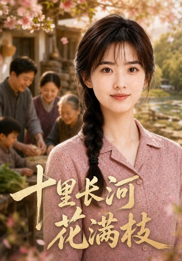 十里长河花满枝